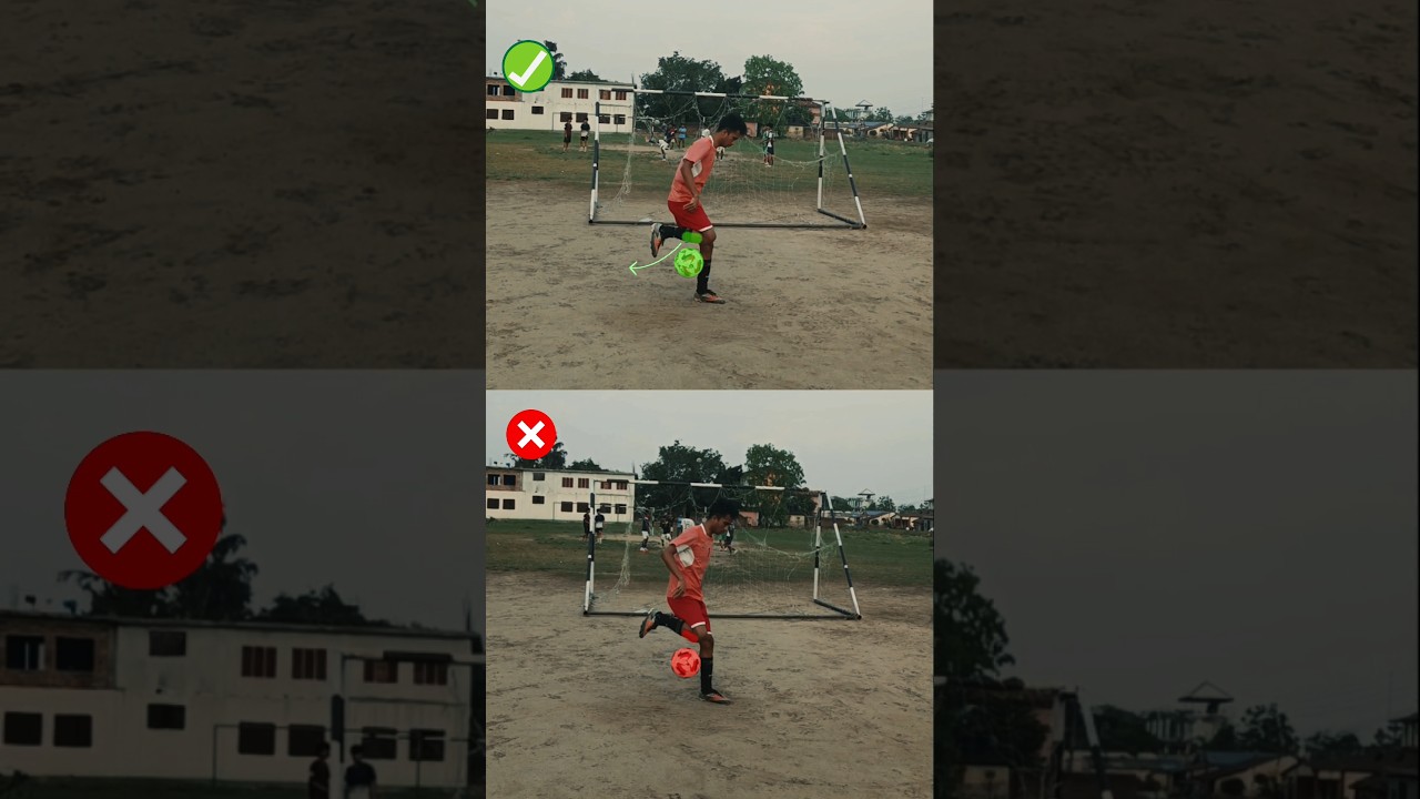 Try this crazy freestyle skill #football #skills #shorts