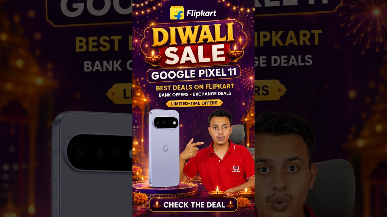 Google Pixel 11 Diwali Sale Price on Flipkart 😱🔥 Best Offer in 2026? #shortsfeed