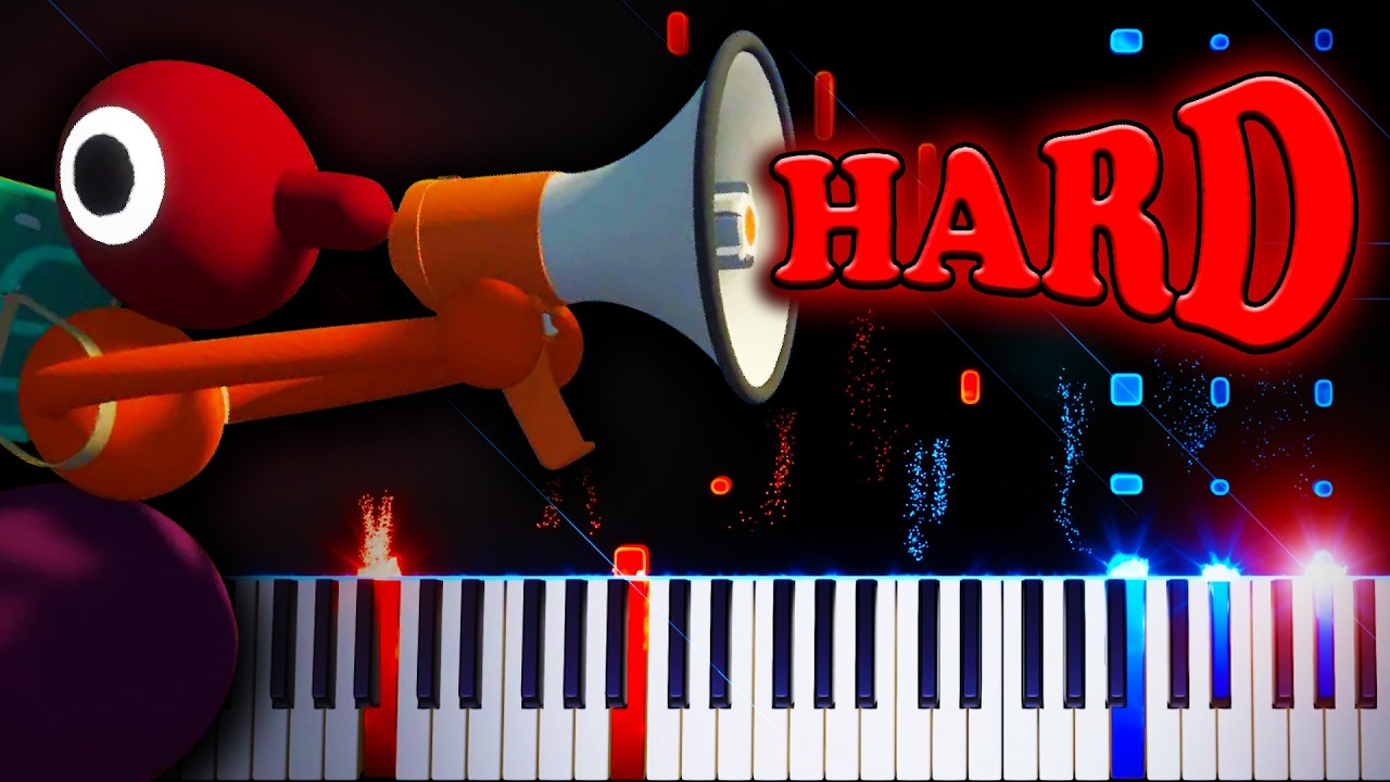 Big Walk Theme (Jumping Voices) - Piano Tutorial