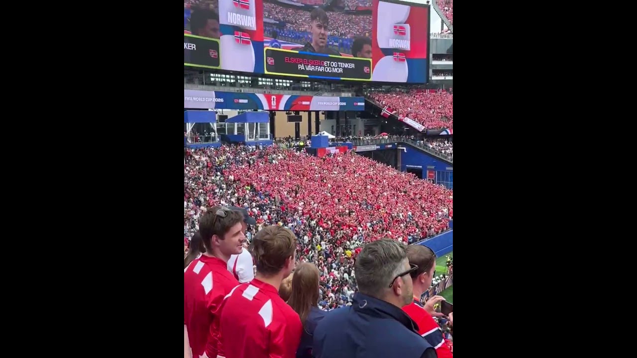 Let's play! #norway vs #france at #worldcup  #boston stadium