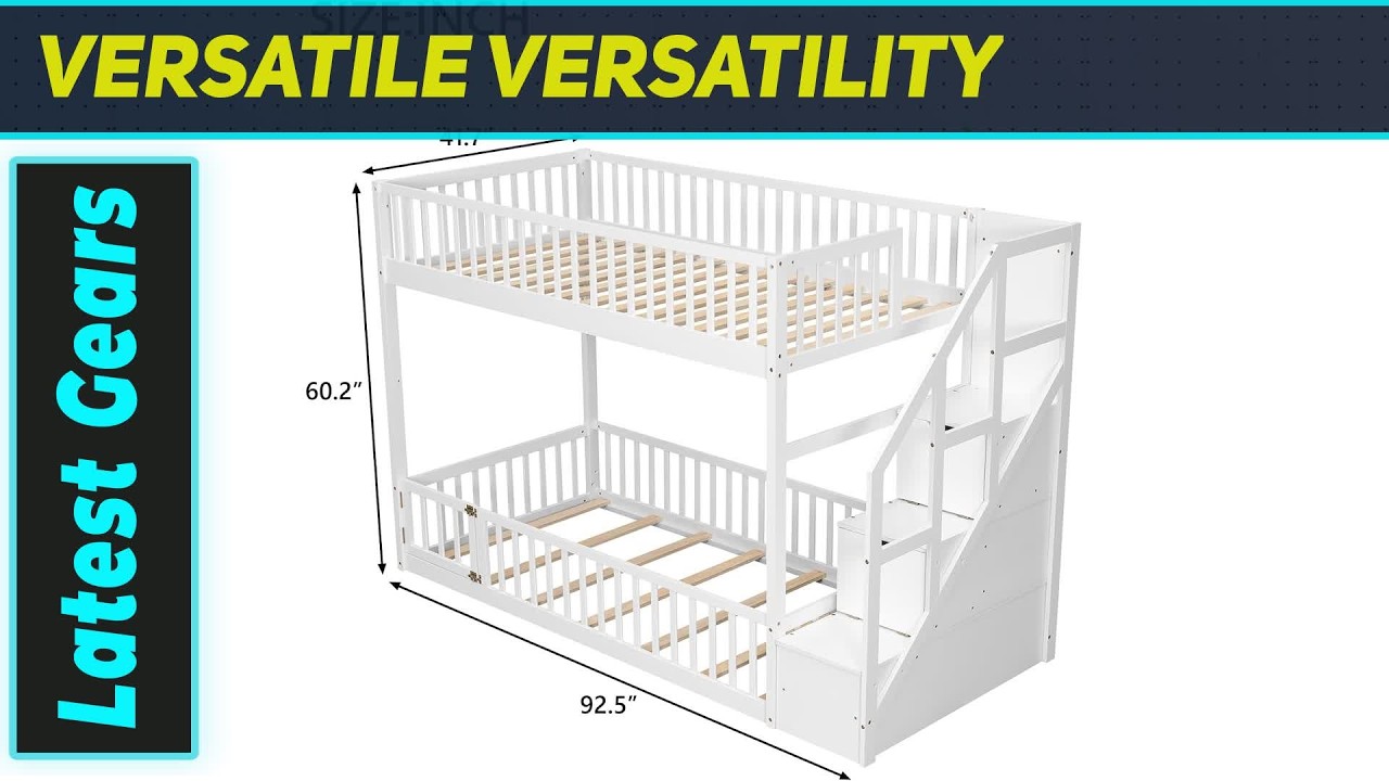 Quarte Twin Over Twin Low Bunk Bed: The Ultimate Space-Saver for Small Rooms?
