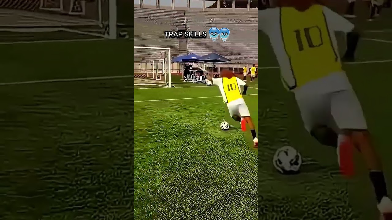 MOST VIRAL TRAP SKILLS: Wait for the last one 🥶 #football #skills #soccer