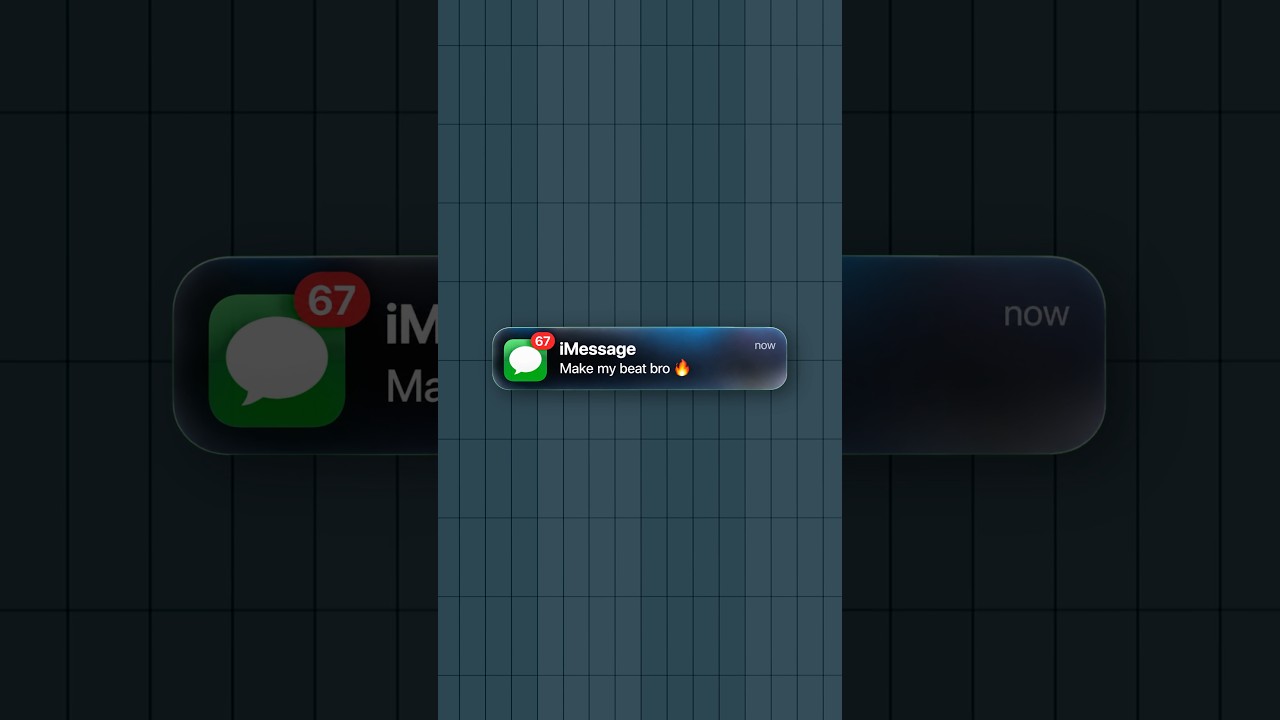 Making a trap beat with ONLY notification sounds 🔊