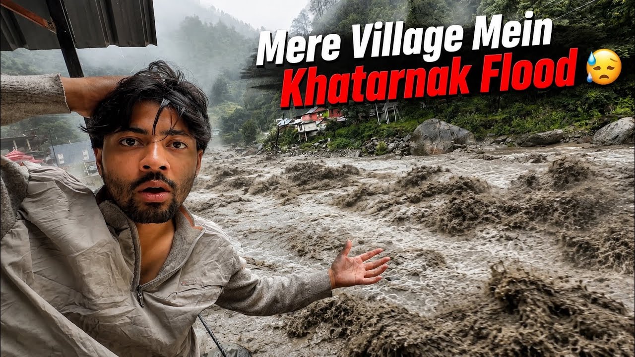 Mere Village Mein Aaya Khatarnak Flood💔 || Bohot Drawana Manzar