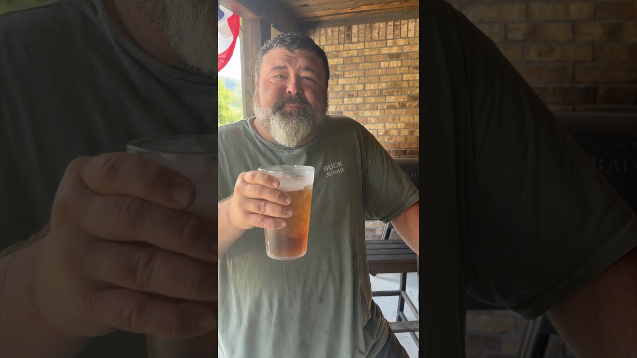 how to make old-fashioned sun tea #summerdrink