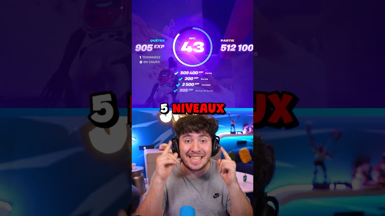 J'ai Gagné TELLEMENT d'XP !
