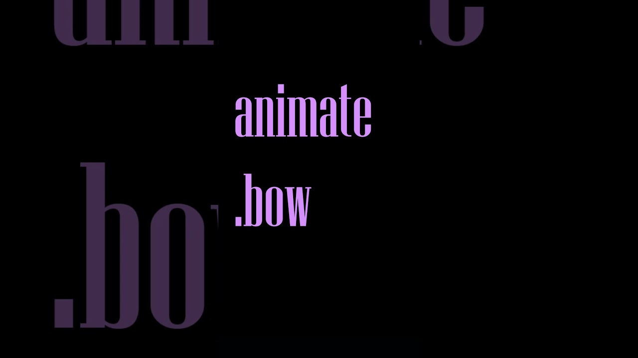 Animate Smooth Arcs in 3D Basic – Bouncing Ball with the Bow Attribute