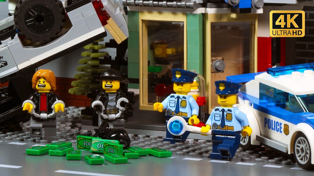 LEGO City High Speed Police Chase! 🚨Thieves Busted!