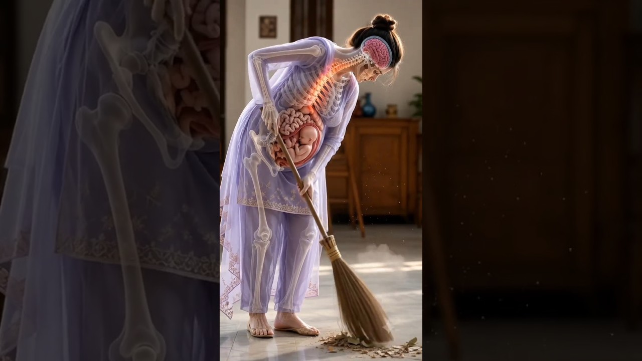Pregnancy & Sweeping: Protect Your Back