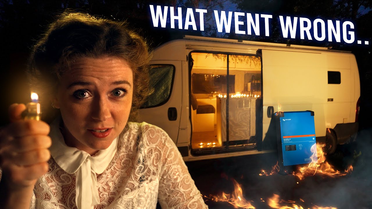 DISASTER in Switzerland mountains van life nightmare | Victron MALFUNCTION