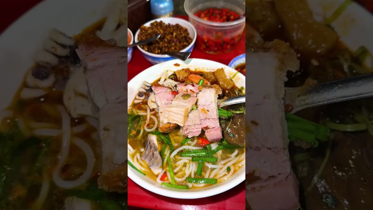 Bún mắm đêm siu ngon. #shorts #streetfood #food #foodie #foodlover #foodreview #review #saigon #ăn