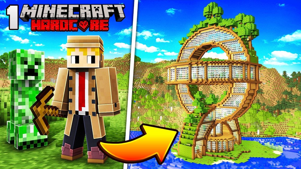 Ich hatte den PERFEKTEN Start in Minecraft Hardcore!