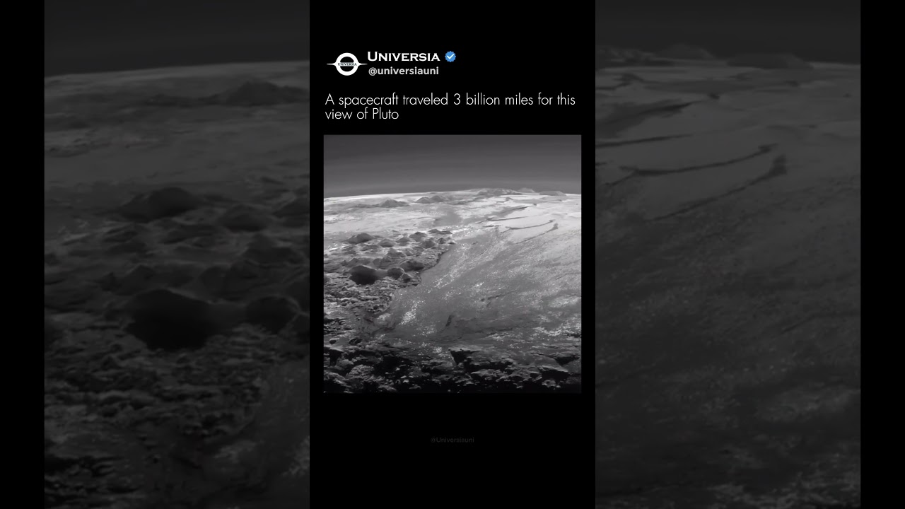 9 Years for a Single Photo of Pluto 🧊✨