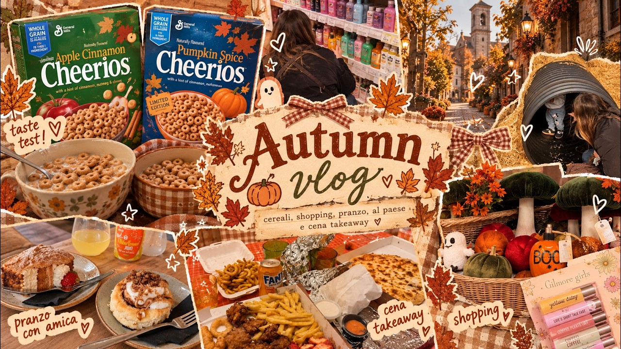 NEW LIMITED EDITION CHEERIOS🍂🥣Pumpkin Spice vs Apple Cinnamon🎃🍎