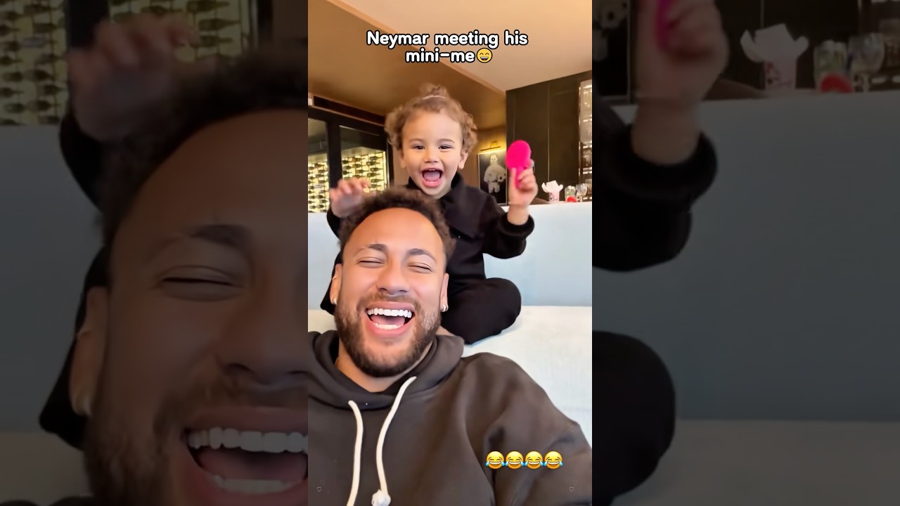 Sweet Moments of Neymar and His Daughter❤️#neymar #neymarjr #family #respect #cute