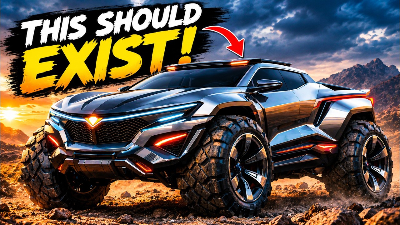 I Designed the CRAZIEST Off-Road Truck Ever! 🤯 | This Should Exist