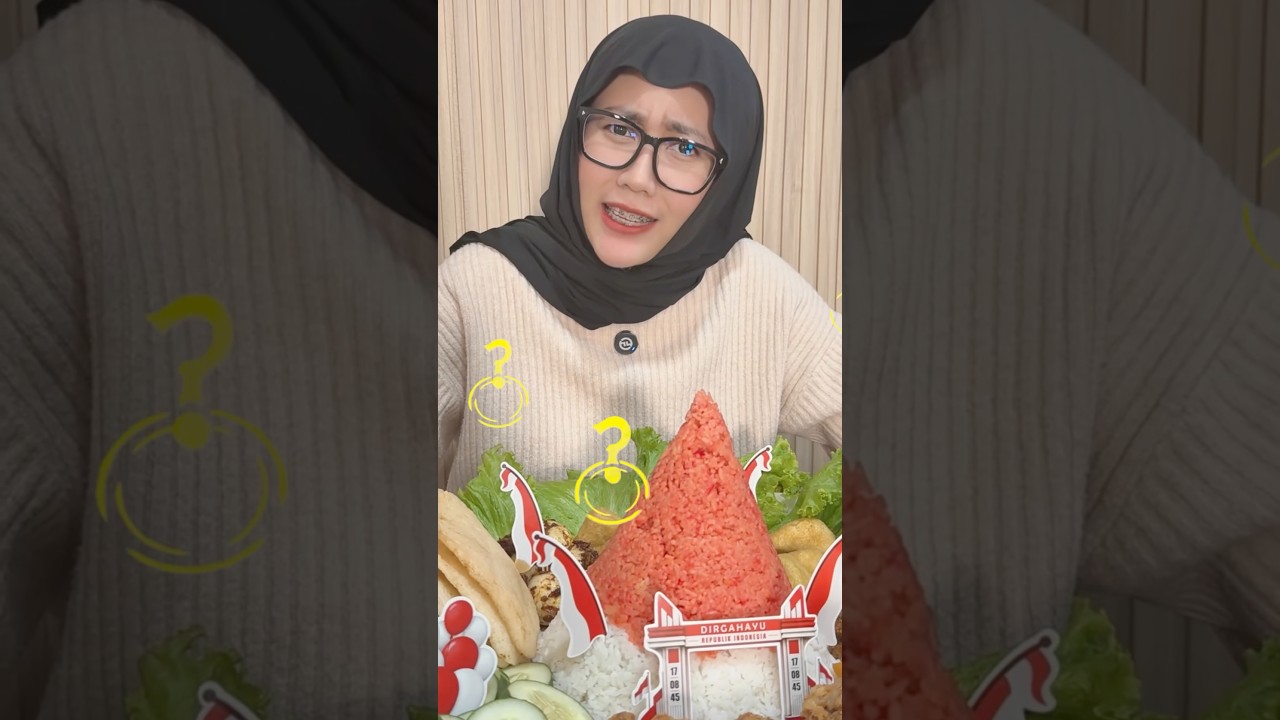 Tumpeng Merah Putih #gamer #roblox #gaming #masak #resep #keluarga #familyvlog #family
