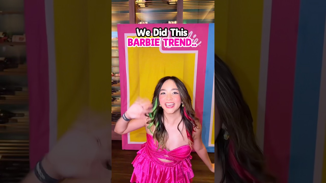 We Did This BARBIE TREND..