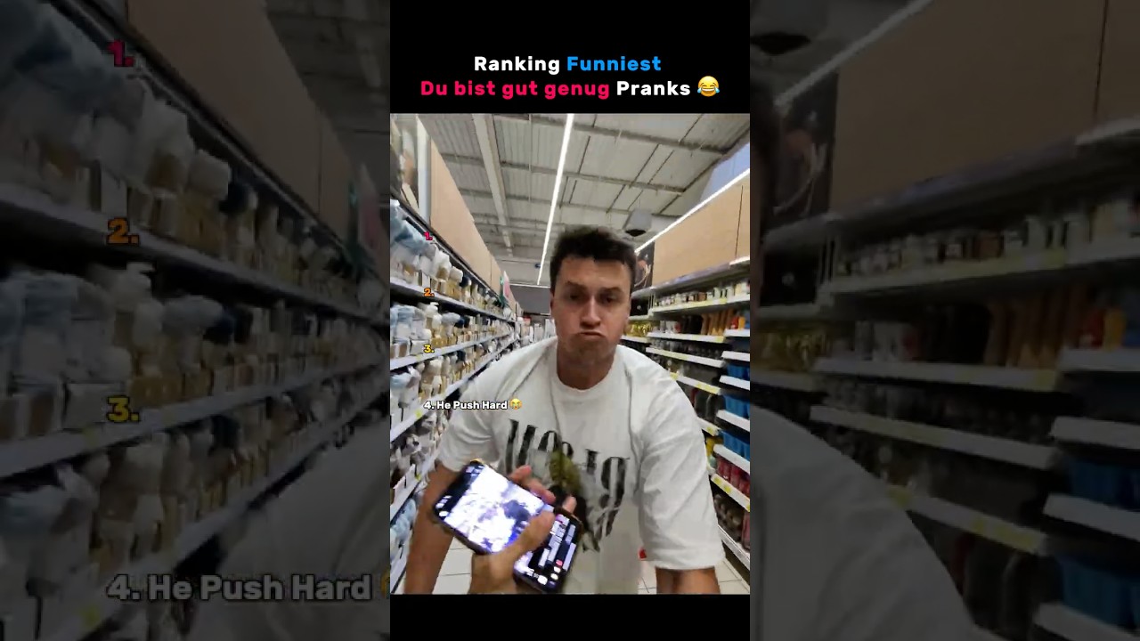 Ranking Funniest Du bist gut genug Pranks 😂