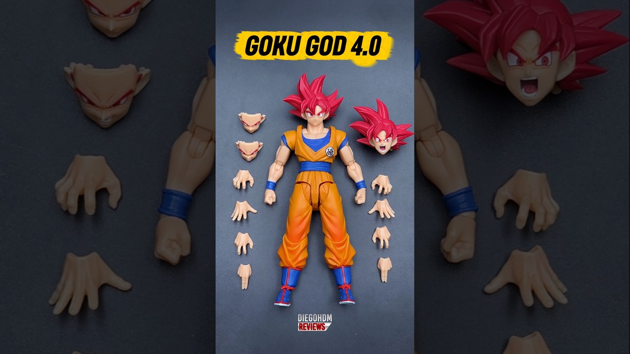 ESSE GOKU GOD 4.0 É PERFEITO! 🔥