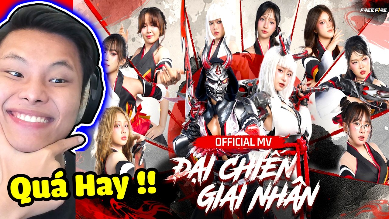 JayGray Reaction Nhạc Rap Nữ Vương Đại Chiến (Free Fire Đại Chiến Giai Nhân Rap Battle)