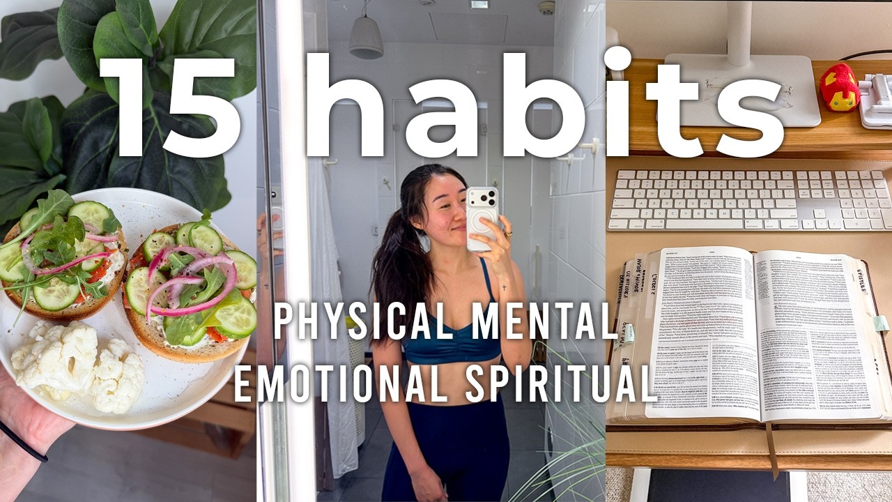 15 Healthy Habits You Need to LOCK IN Today in 2026 🔒