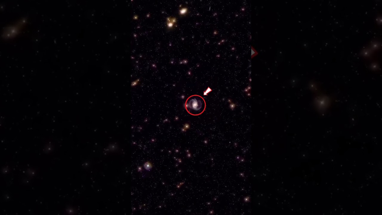 Zoom Into Space to 40 Million Light-Years Away🔭 #space #universe #galaxy