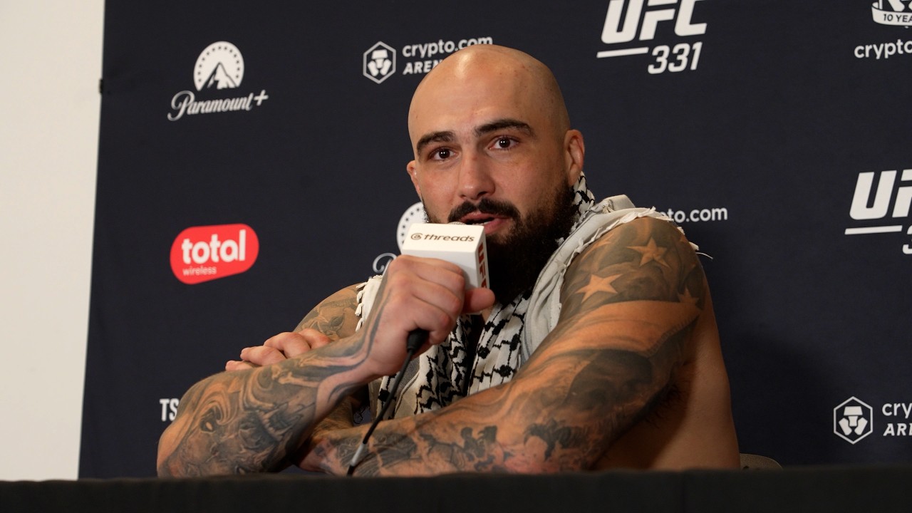 Sean Sharaf REACTS To 12 Seconds Knockout Of Gable Steveson: 'I Believed In Myself' | MMA Fighting
