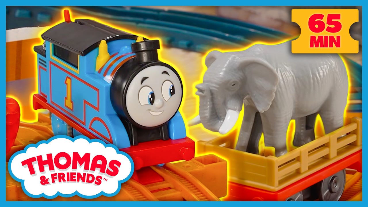 Thomas Takes an Elephant for a Tour of Sodor! | Thomas & Friends: Watch Out Thomas! | 65 Minutes!