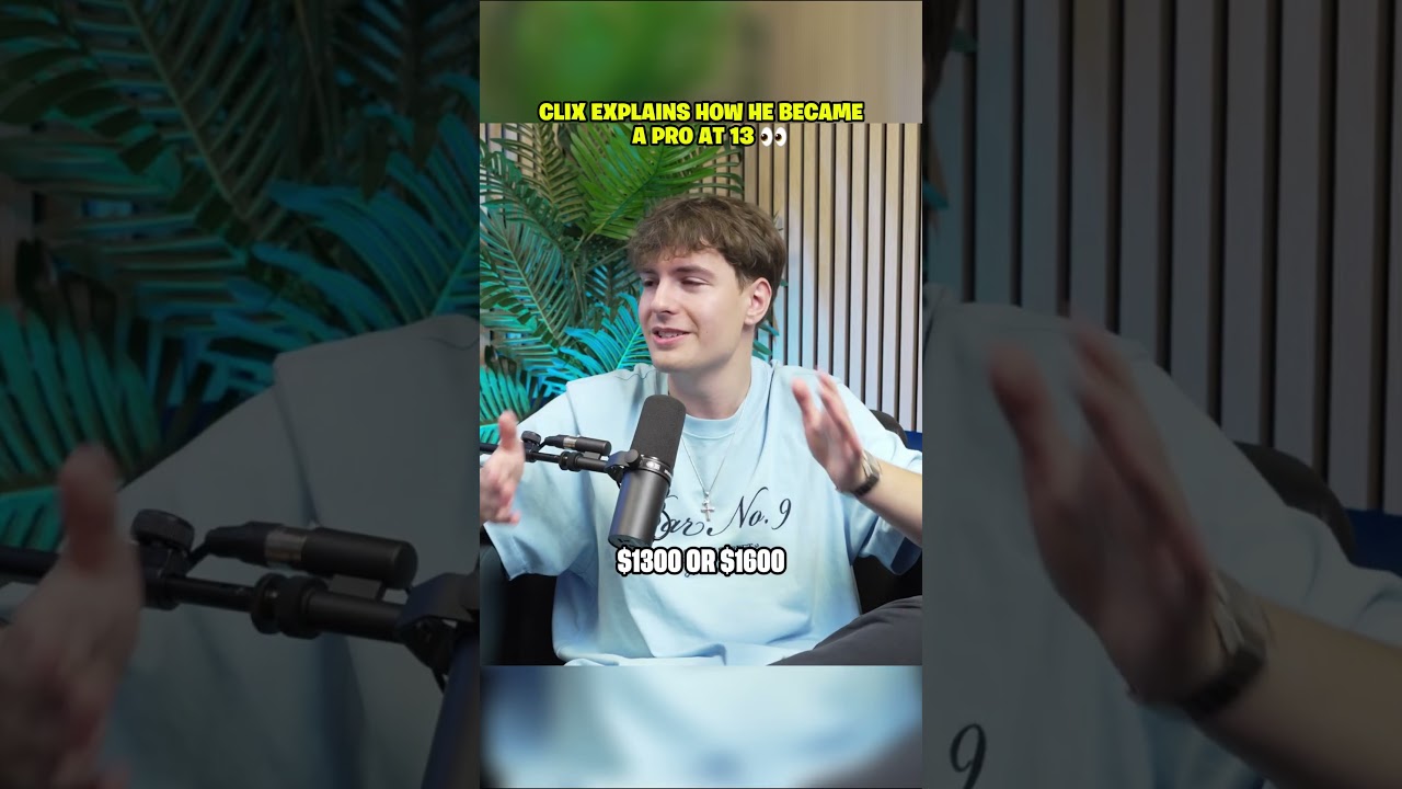 How Clix became a Fortnite pro at 13 😳👀