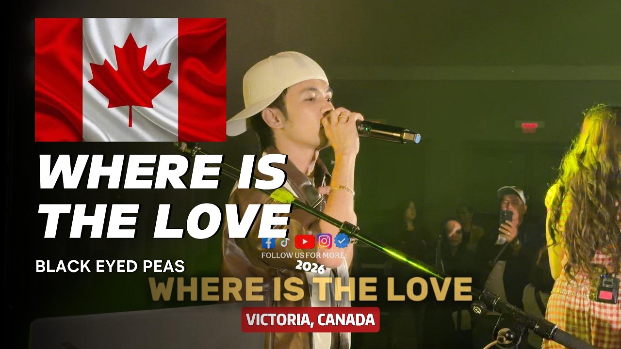 Where is the love | Black Eyed Peas - Sweetnotes Live @ Victoria, Canada