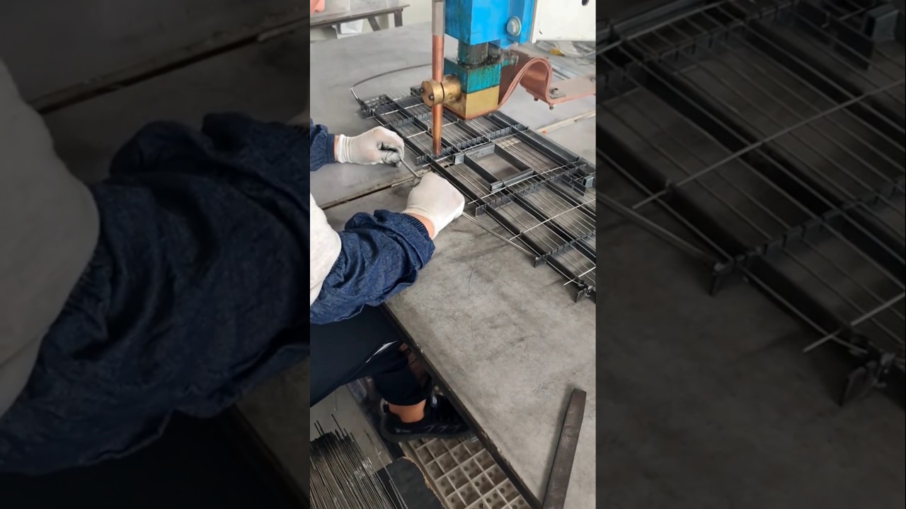 Precision Spot Welding Stainless Steel Wire Storage Basket