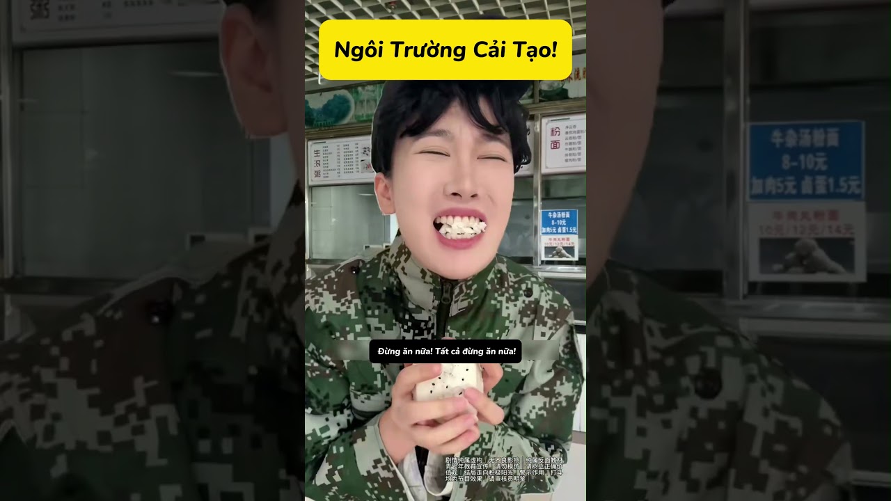 Ngôi Trường Cải Tạo!  #haihuoc #animation #giaitri