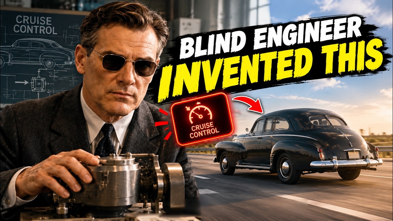 A Blind Engineer Invented Cruise Control?! #car #automobile #cartips