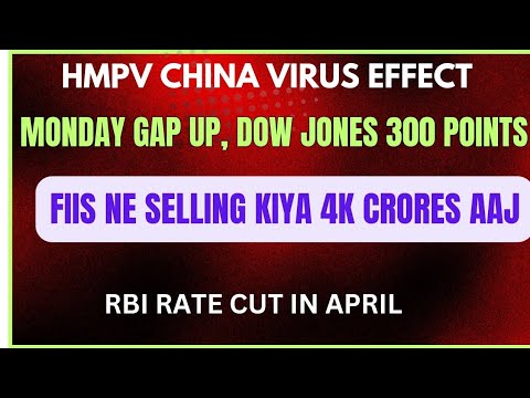 Nifty Stock Market News Next week, HMPV Virus effect on stock market