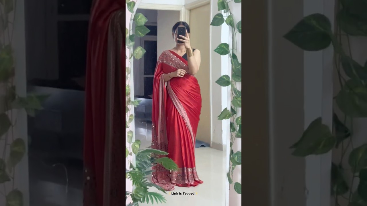 Myntra Partywear Saree Haul 🪷✨ #myntrahaul #meesho #saree #sareehaul #karwachauth #diwali #viral