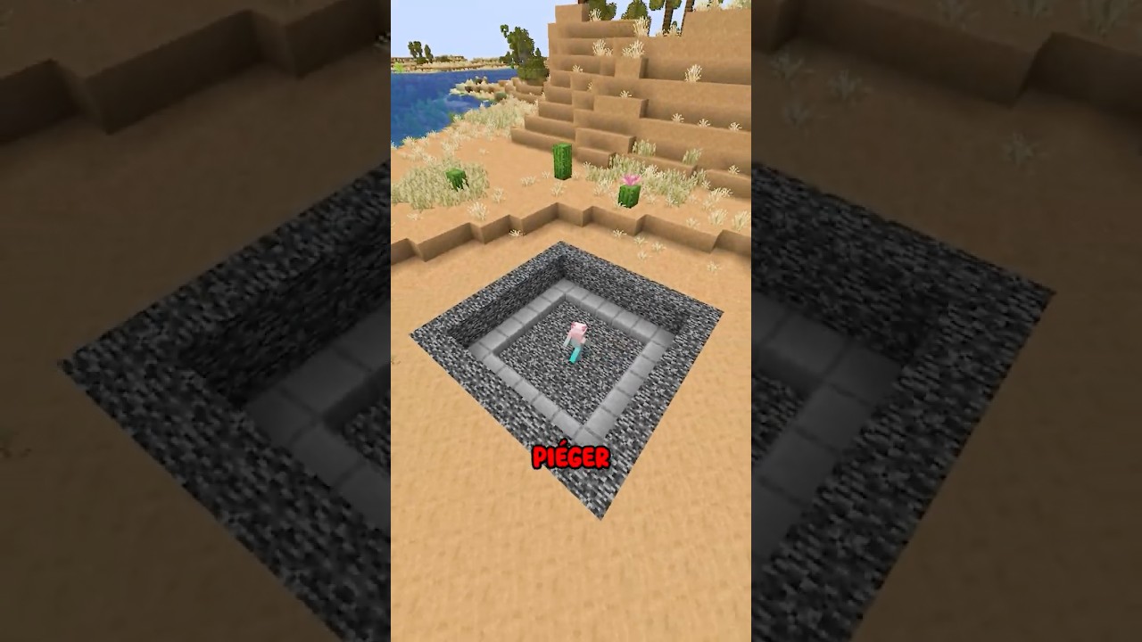 LE PROBLÈME DU PIÈGE DANS LA BEDROCK !!