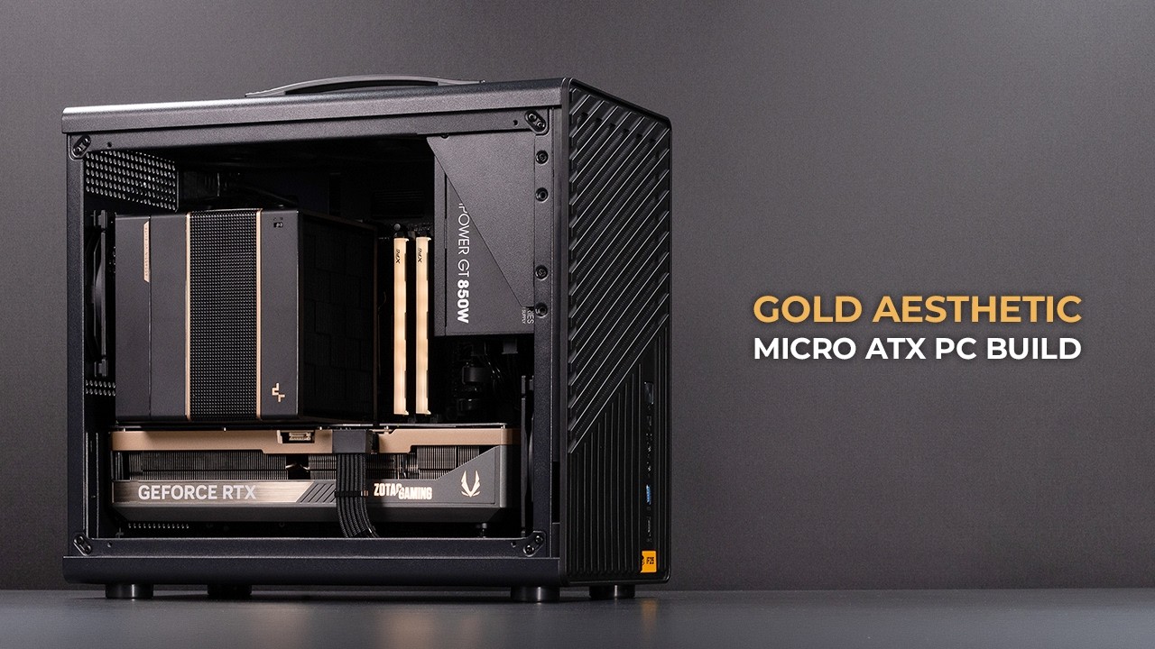 Refined Compact Gaming PC Build | 9850X3D + RTX 5070 Ti | Mechanic Master iF25 | Assassin VC Elite