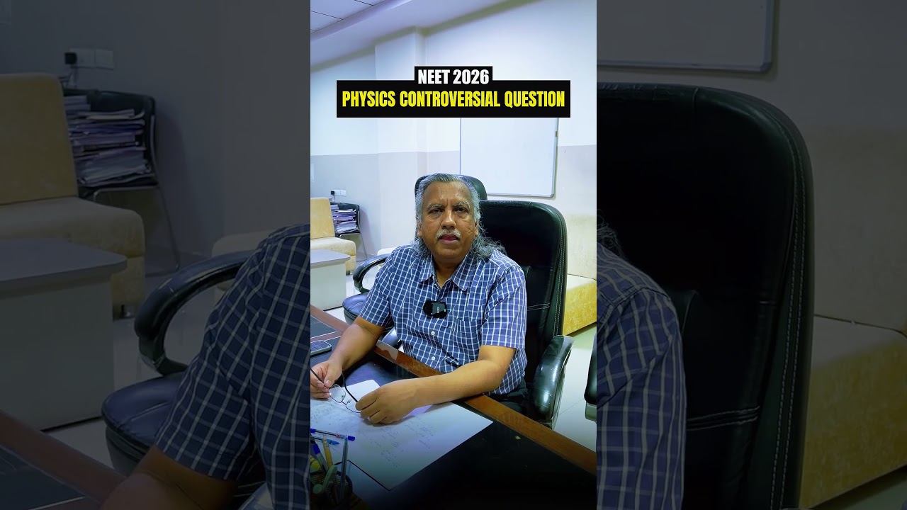 Controversial Physics Question in NEET 2026? 😱| #neet #physics