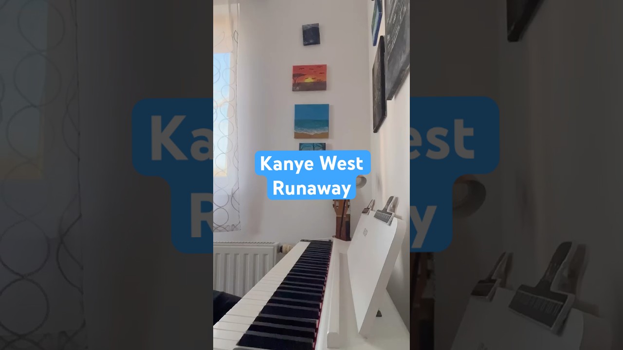 Kanye West -Runaway #piano