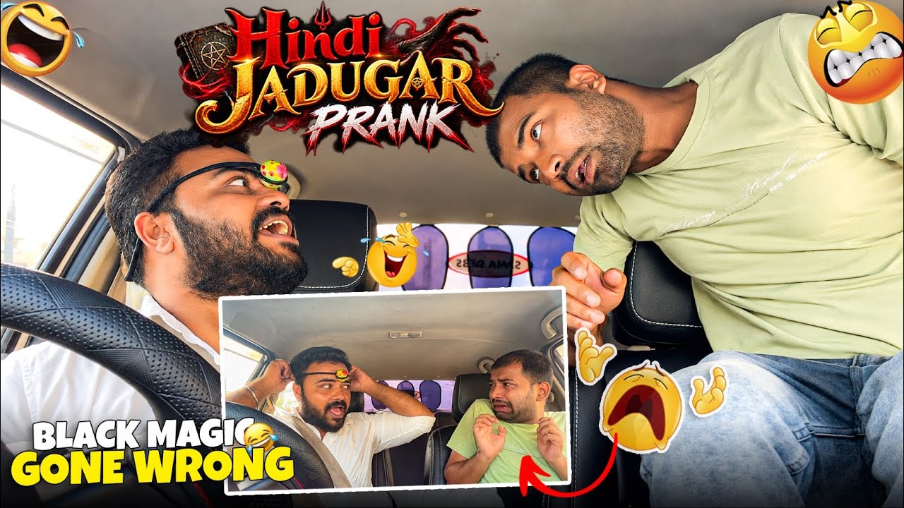 Hindi Jadugar Prank 🤣 | Car fooling | funny traps | Tamil Taxi Car Pranks 