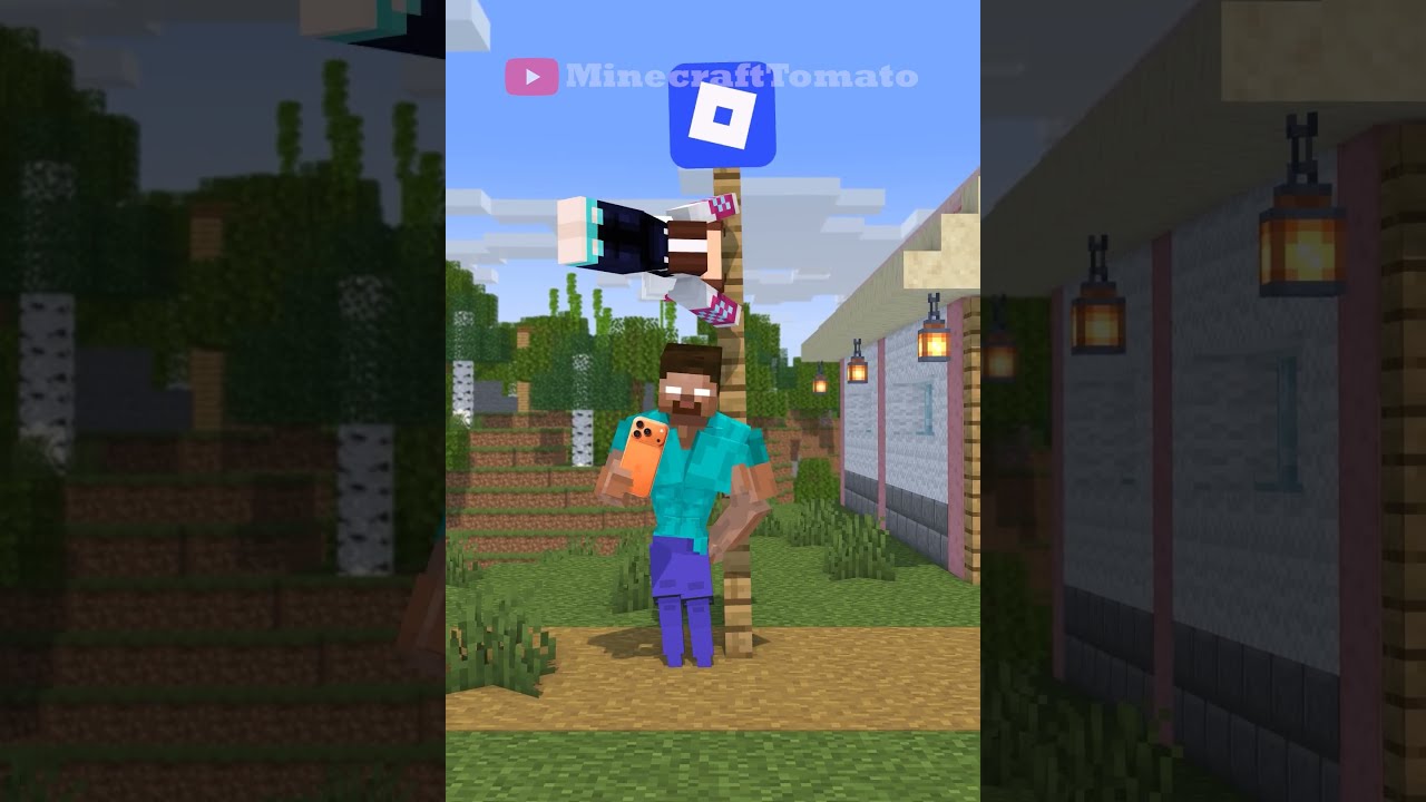 JJ Spider Sister Prank Buff Herobrine 😍🤣 - MAIZEN Minecraft Animation