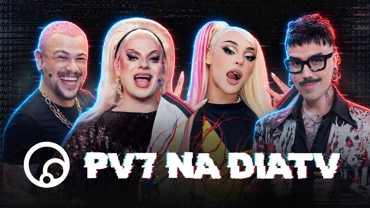 AO VIVO: PV7 IS COMING - Game Show de Fãs com Lorelay Fox e Diva Depressão | @DiaTV