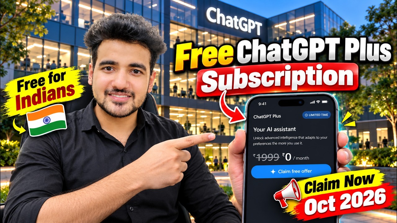 How to Get ChatGPT Plus Free in 2026 | GPT 6 Astra Free Unlimited Access | ChatGPT Free
