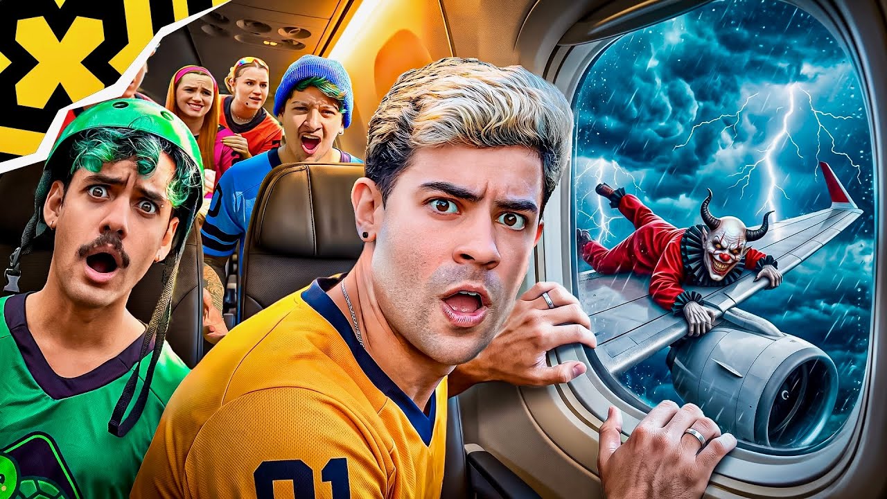 O AVIÃO DO XINGLAU QUASE CAIU NO MEIO DA TEMPESTADE!