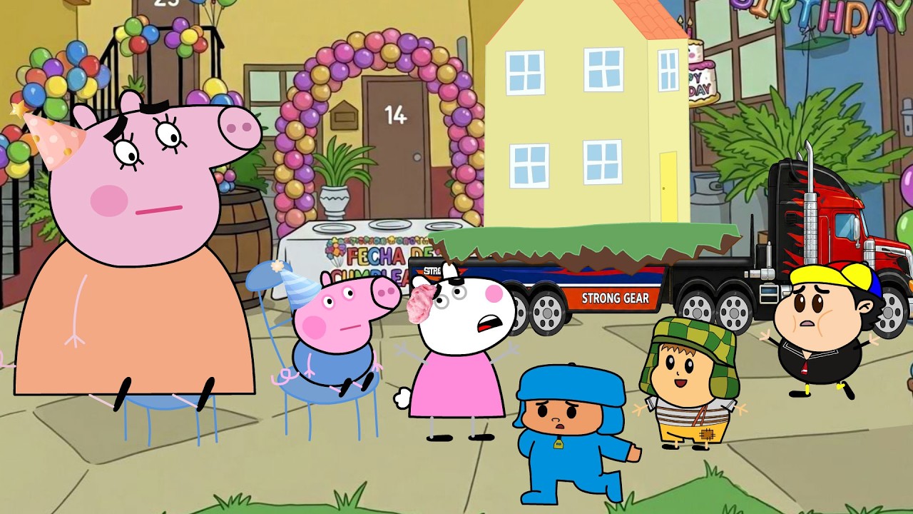 LOS MAS DIVERTIDOS CORTOS ANIMADO DE PEPPA Y GEORGE 🔥🤑#33 #peppapig 