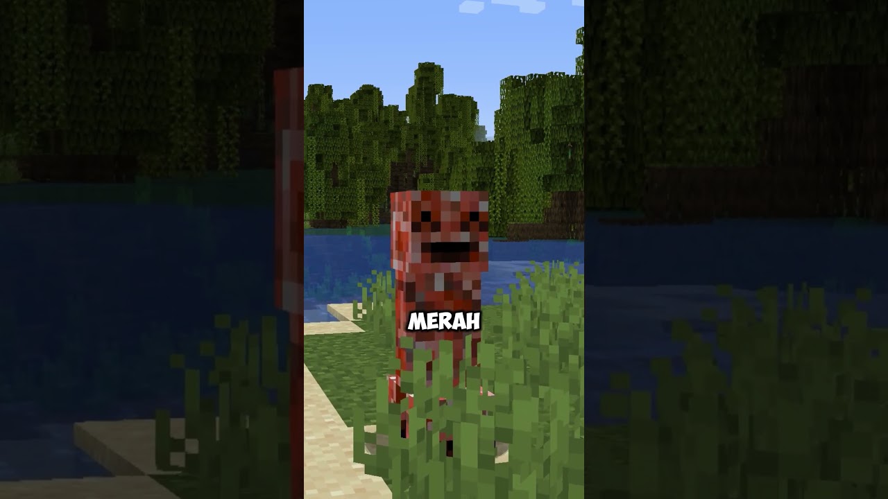Jangan Dekati Creeper Berwarna Biru Ini