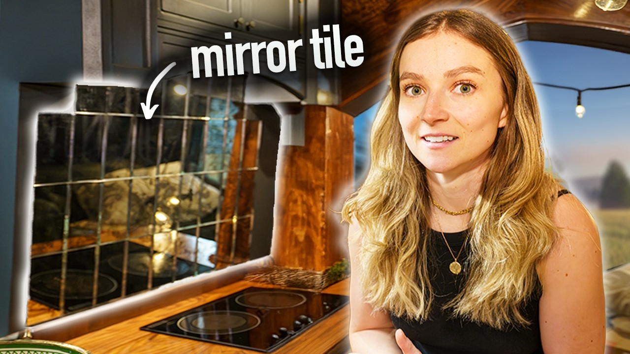 A Mirror Backsplash in a Van? We Tried It