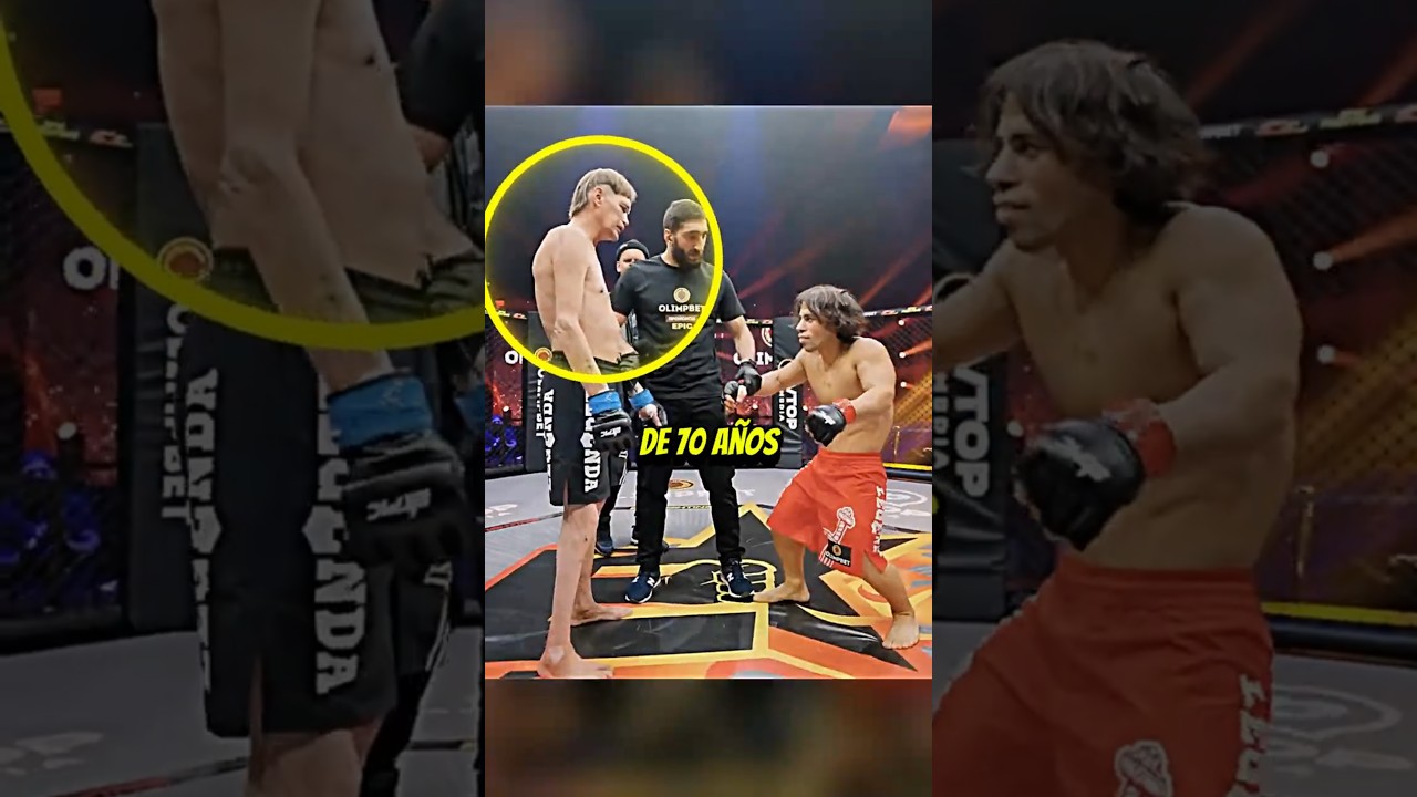 Enano Ruso VS. Abuelo 💀🥊 (Demasiado Épico) #mma