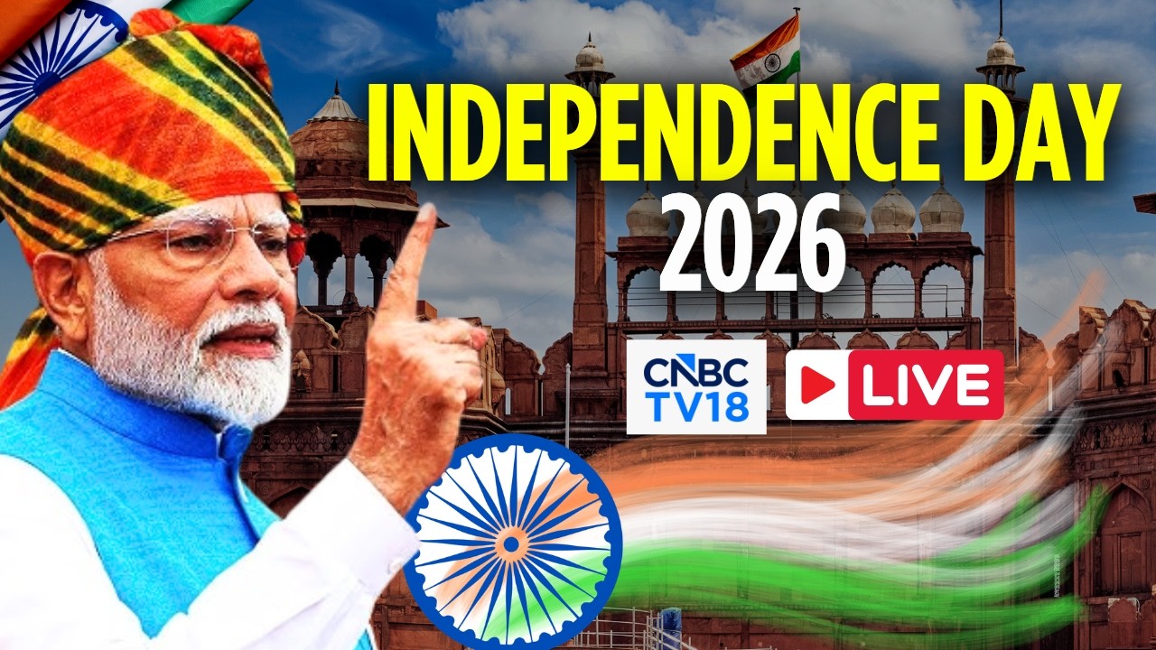 India Independence Day LIVE: PM Modi LIVE From Red Fort | 80th Independence Day Celebration | N18L